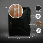 Černý Kanystr bar (Třetinkový model) - Obrázek 3