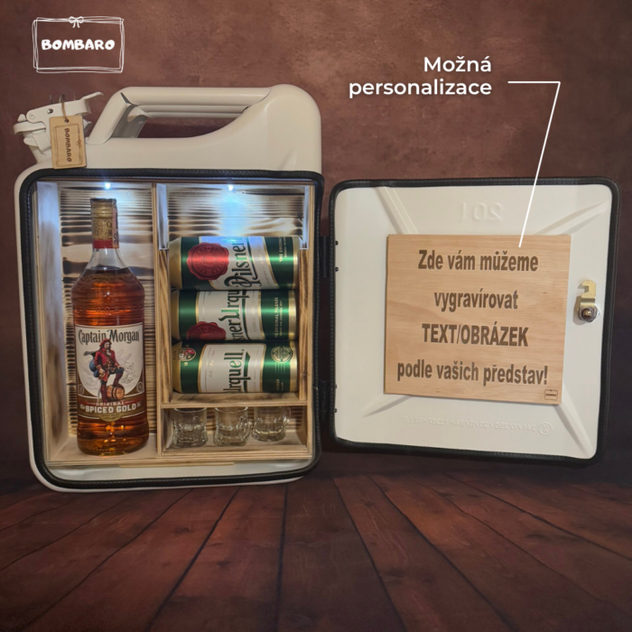 Bílý Kanystr bar (Pivní model) - Obrázek 2