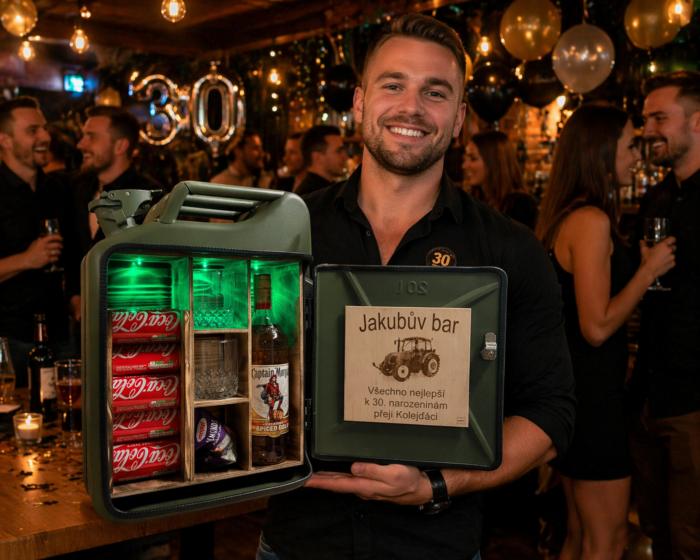 Zelený Kanystr bar (Třetinkový model) - Obrázek 9