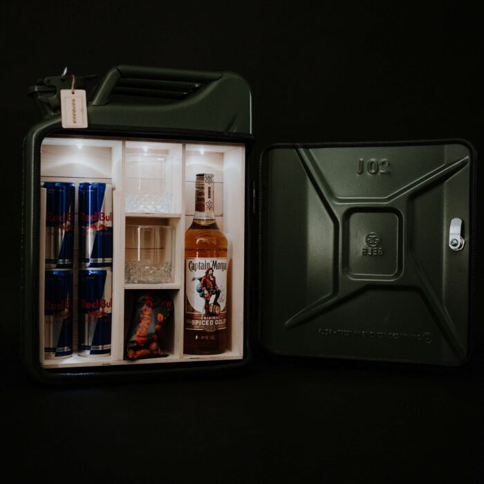 Zelený Kanystr bar (Třetinkový model) - Obrázek 2