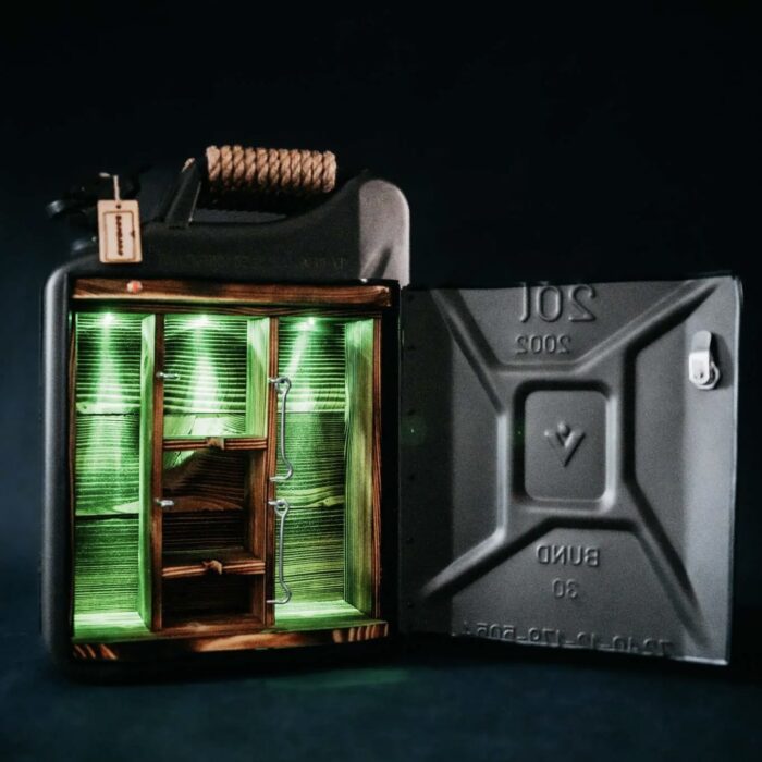 Kanystr bar PREMIUM | Zelená varianta - Obrázek 2