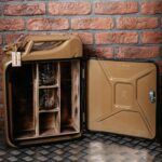 Zlatý vojenský Kanystr bar (Třetinkový model) - Obrázek 2