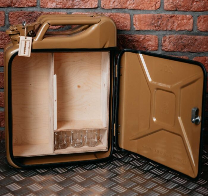 Zlatý vojenský Kanystr bar (Pivní model) - Obrázek 2