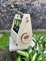 Dřevěný nosič piva | varianta čisté dřevo - Obrázek 5