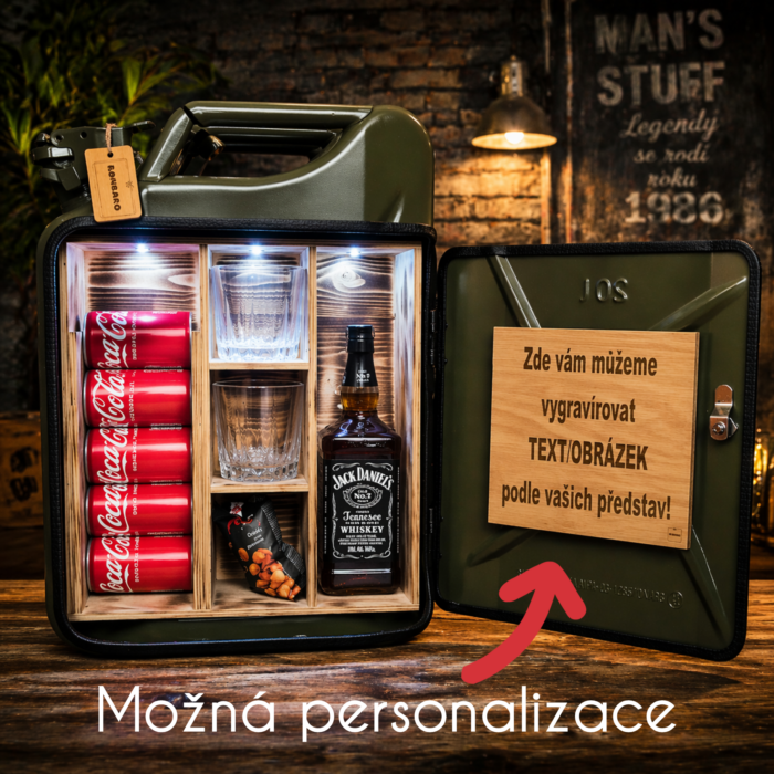 Zelený Kanystr bar (Třetinkový model) - Obrázek 4