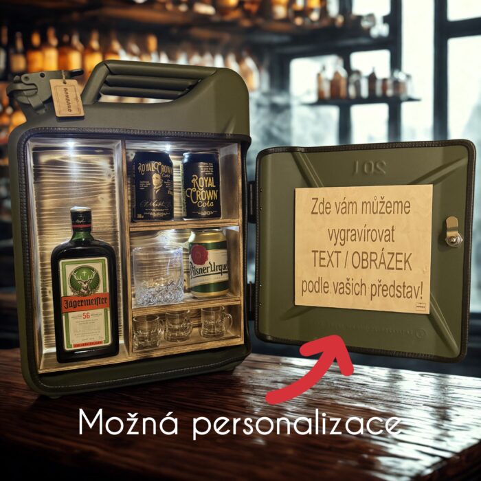 Zelený MAXI kanystr bar - Obrázek 2